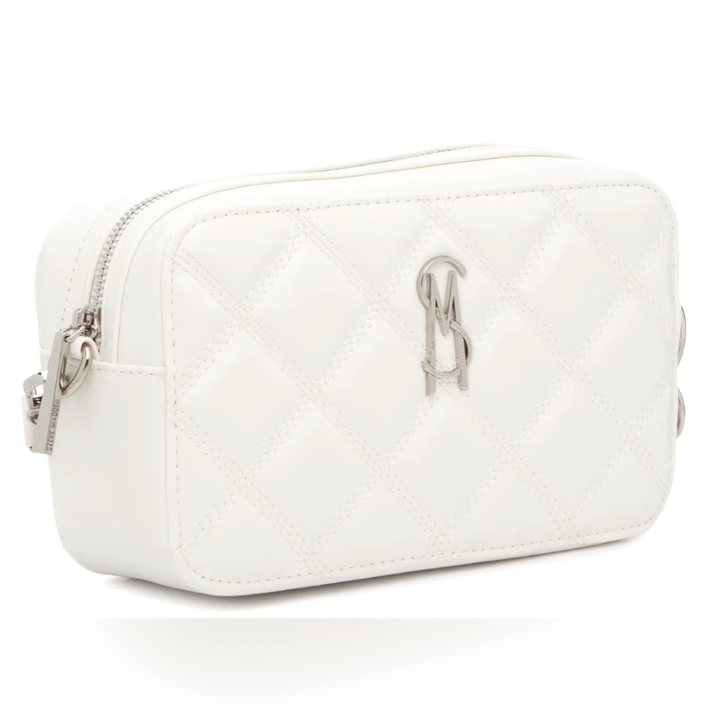 New Steve Madden Wallis Crossbody Bag and coin purse Offwhite